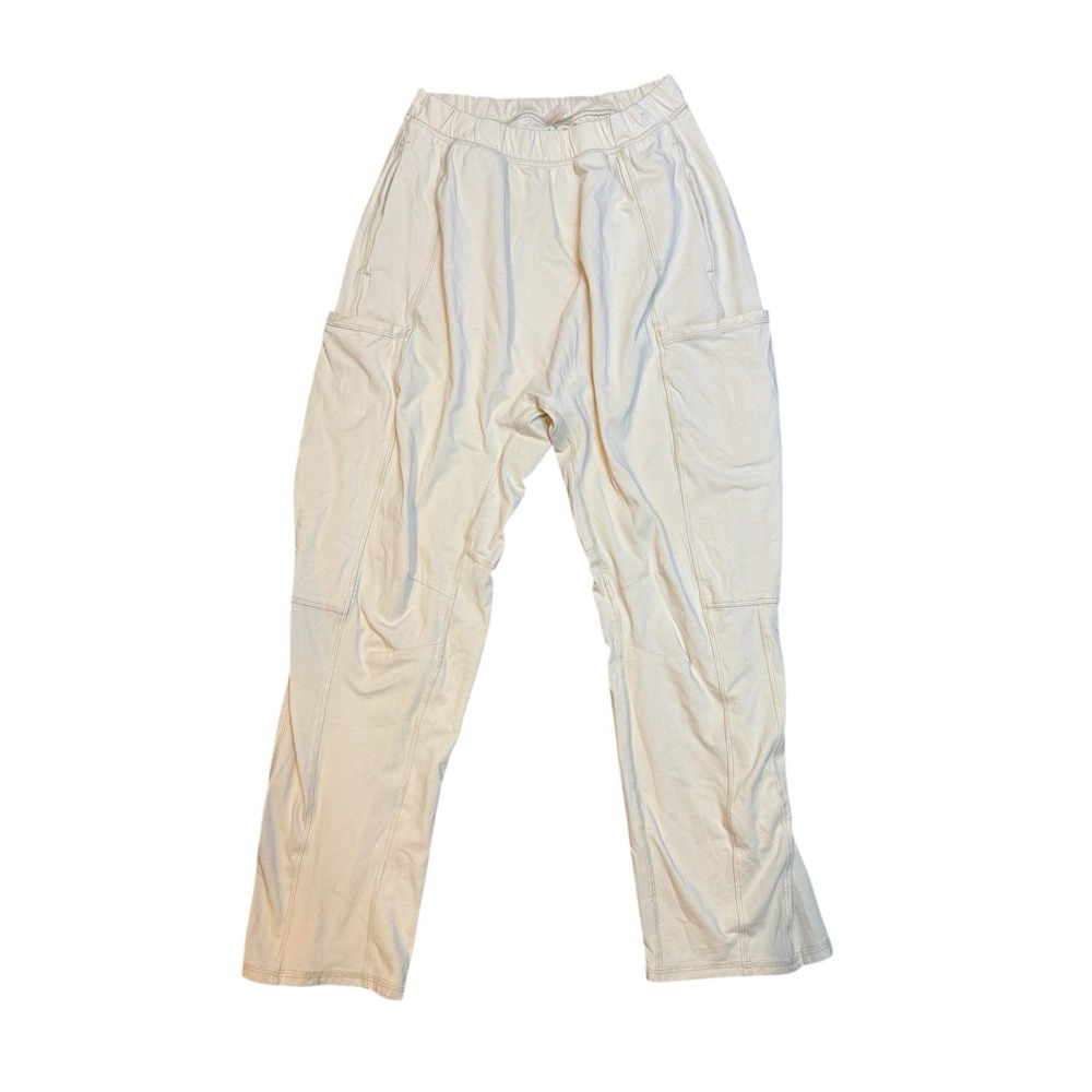 Free People Cream Boho Pants
